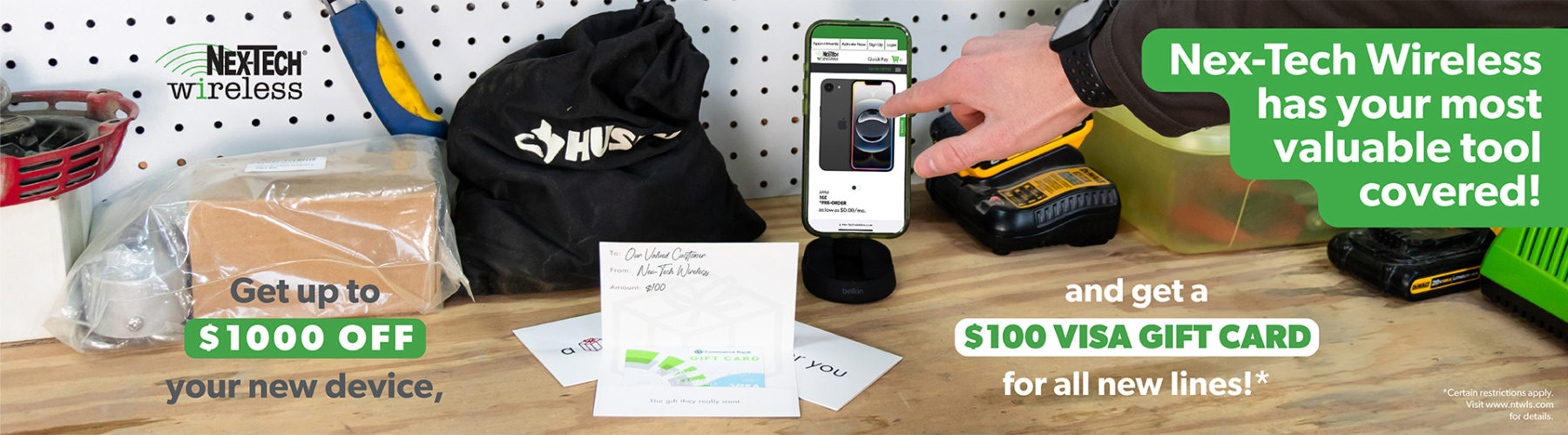 Get up to $1000 off your new device